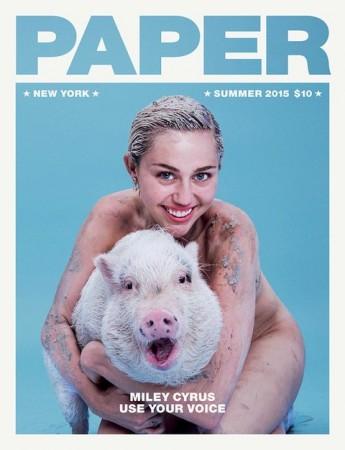 Miley Cyrus featured on Paper Magazine Miley Cyrus featured on Paper Magazine