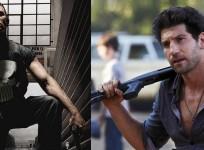 The Punisher in Marvel comics; Jon Bernthal in The Walking Dead