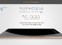 Micromax YU Yuphoria Amazon India Flash Sale 3.0 to Start on 11 June
