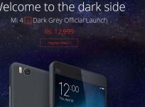 Xiaomi Mi 4i Dark Grey Launched in India; Registration Opened for Flash Sale Next Week
