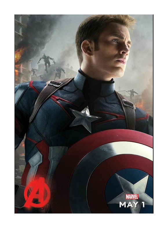 Chris Evans as Captain America