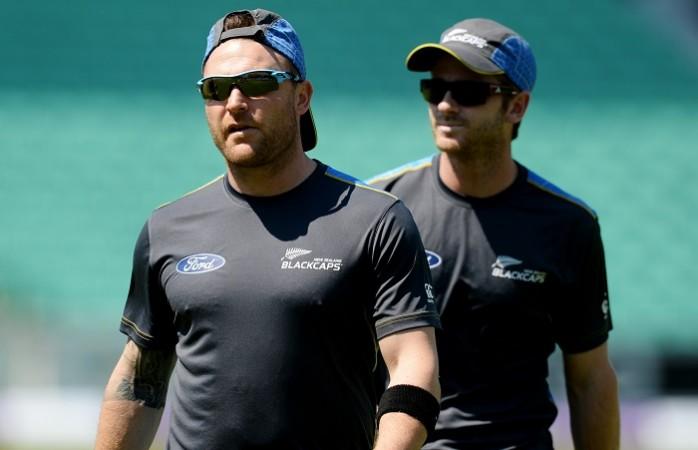 New Zealand skipper Brendon McCullum will want his side to bounce back after the heavy defeat to England Brendon McCullum Kane Williamson New Zealand