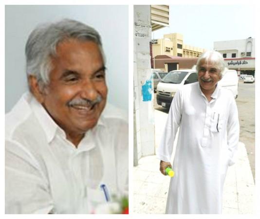 Oommen Chandy and his Look-alike Oommen Chandy and his Look-alike