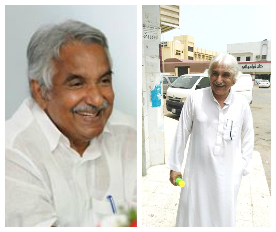 Oommen Chandy and his Look-alike