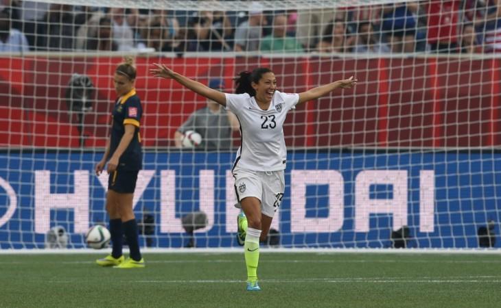 Christen Press is one of the key players for the US'. Christen Press