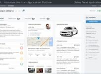 Accenture's Claims Fraud advanced analytics application dashboard