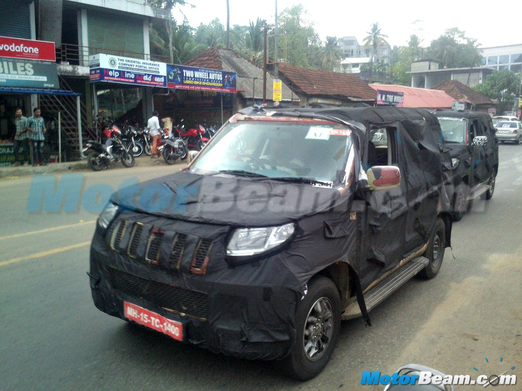Mahindra New-Gen Bolero U301 Returns in Fresh Spy Shots