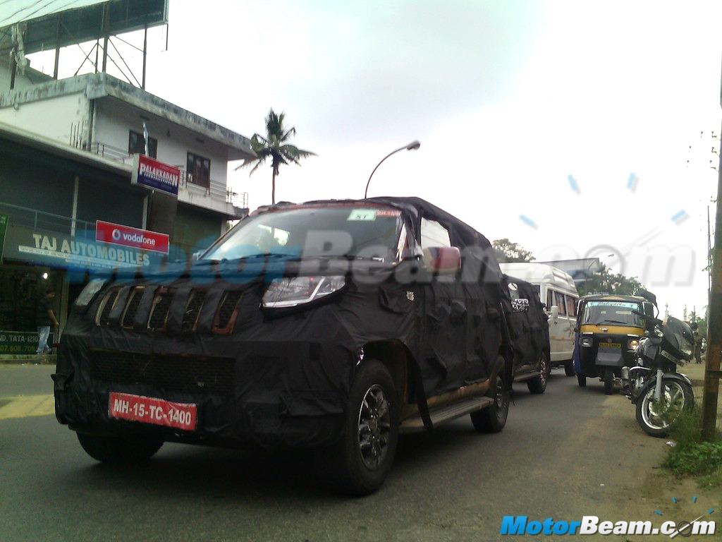 Mahindra New-Gen Bolero U301 Returns in Fresh Spy Shots