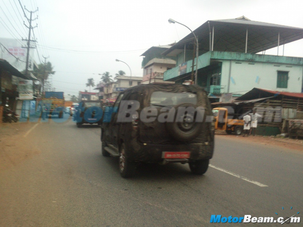 Mahindra New-Gen Bolero U301 Returns in Fresh Spy Shots