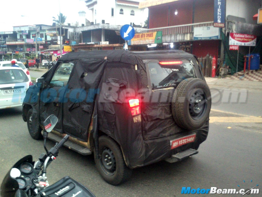 Mahindra New-Gen Bolero U301 Returns in Fresh Spy Shots