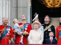 Trooping the ceremony