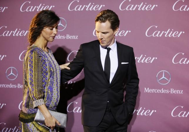 Benedict Cumberbatch with Sophie Hunter