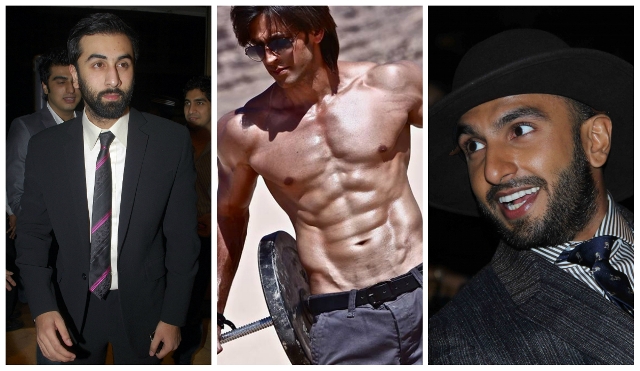 Ranbir Kapoor, Hrithik Roshan, Ranveer Singh