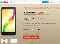 Coolpad Dazen 1 Snapdeal Flash Sale 2.0 to Give live on 16 June