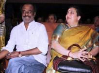 Rajinikanth with Latha