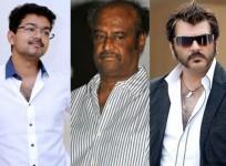 Vijay, Rajinikanth, Ajith