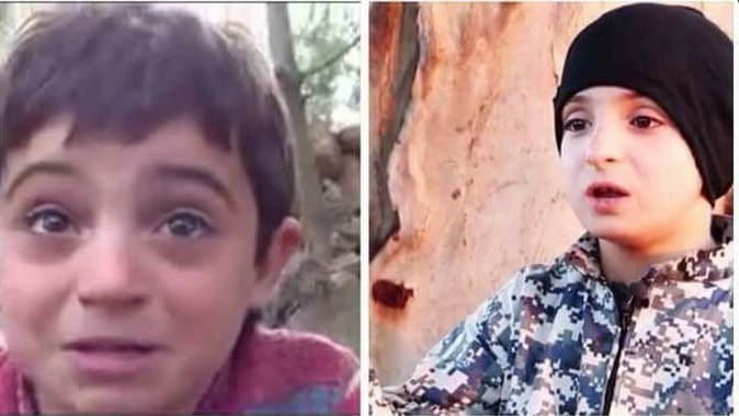 A Syrian boy who was featured in an humanitarian video two years back now seems to have joined Isis.