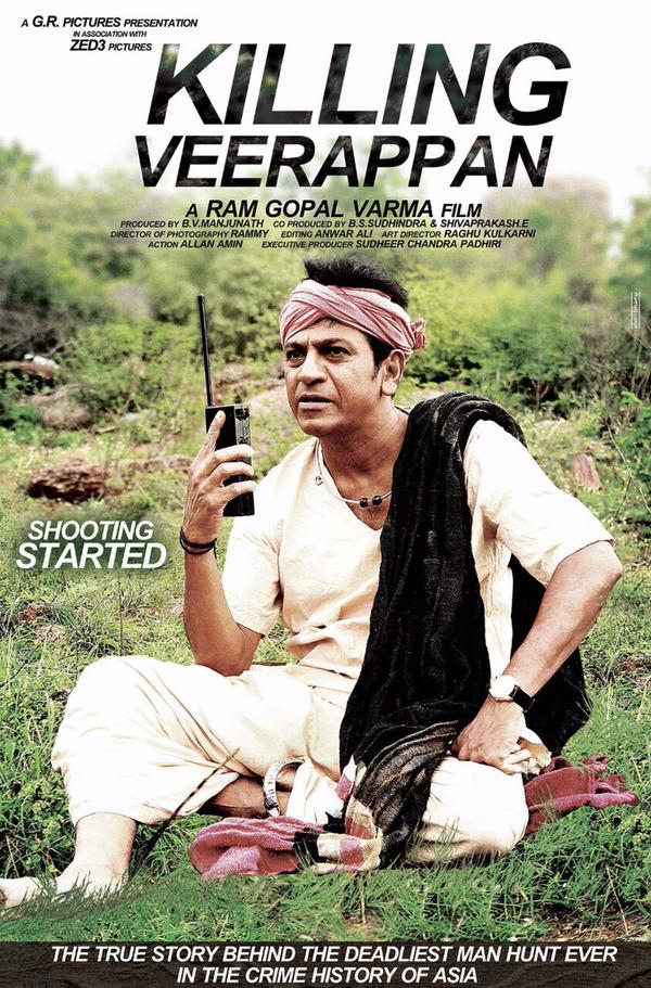 Shivarajkumar in Killing Veerappan