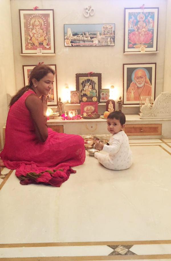 Lakshmi Manchu's daughter Vidya Nirvana Lakshmi Manchu's daughter Vidya Nirvana
