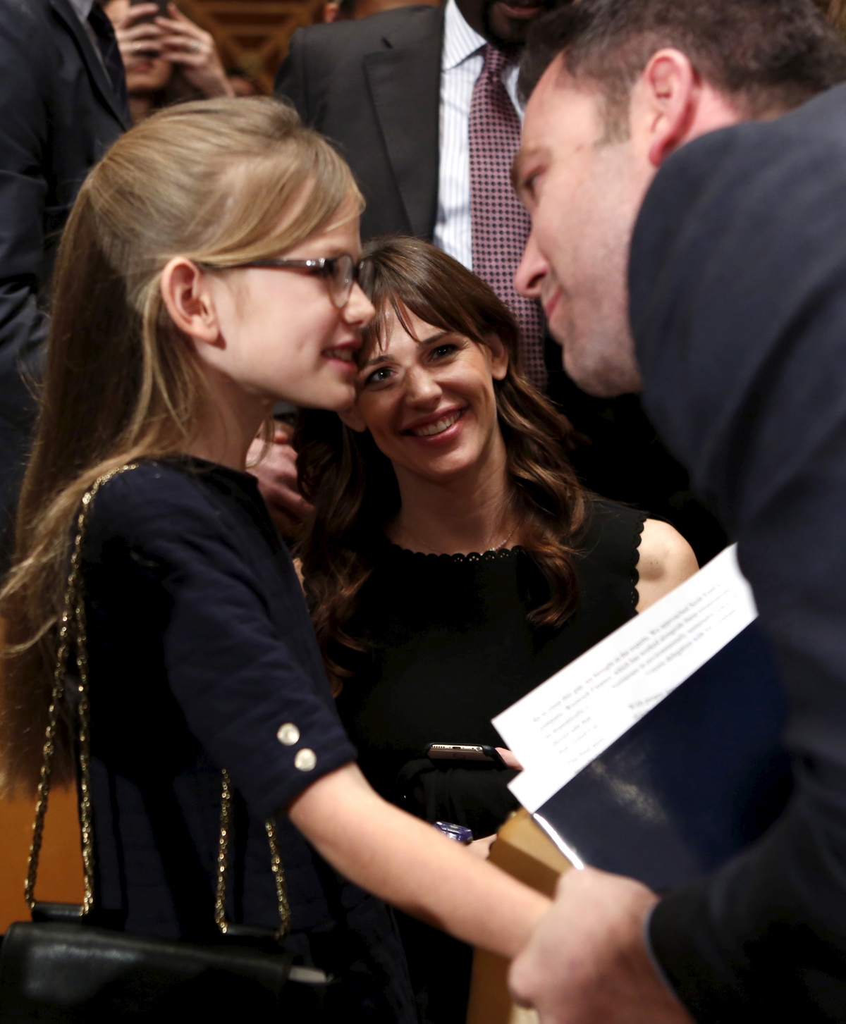 Ben Affleck with daughter Violet Affleck