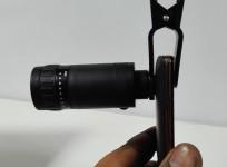 iBall mSLR Cobalt 4 mounted with telephoto lens