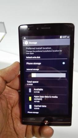 iBall mSLR Cobalt 4 - About the device page iBall mSLR Cobalt 4- about device page