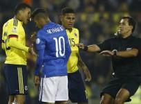 Neymar Brazil Jeison Murillo Colombia Copa America 2015