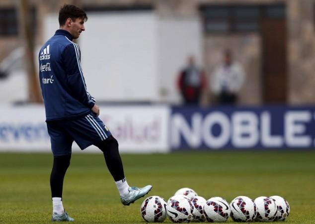 All eyes will be on Lionel Messi as he wins his 100th cap for Argentina Lionel Messi Argentina Copa America 2015