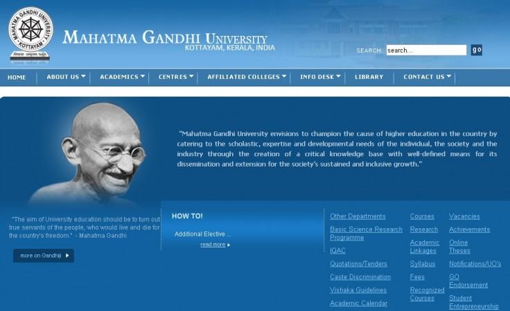 MG university, Kerala MG university, Kerala