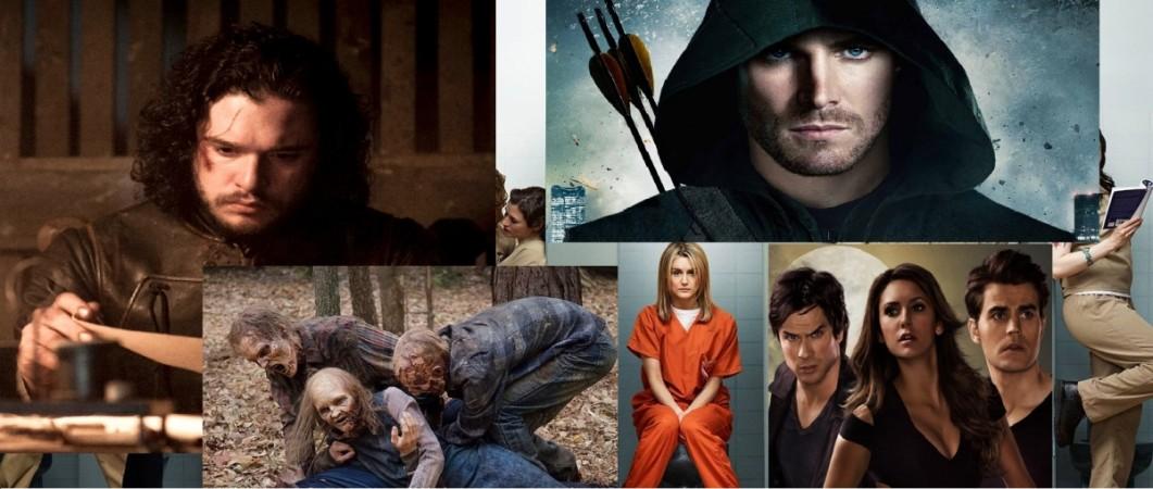 The most popularly pirated shows