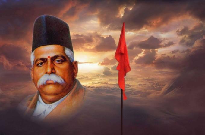 RSS pays tribute to its founder Keshav Baliram Hedgewar on his 75th Death Anniversary