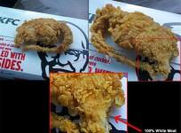 KFC has said that the claim that a man found a deep fried rat after ordering tender chicken is a hoax