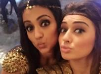 Trisha Krishnan and Hansika Motawani