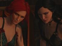 The Witcher 3 Threesome Scene