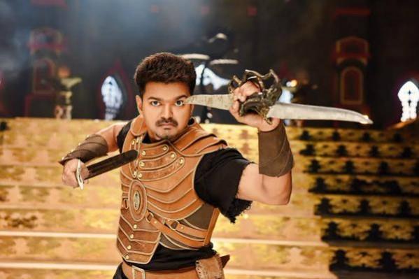 A still from Vijay's 'Puli'. Puli