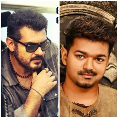 A collage of Yennai Arindhaal-Puli