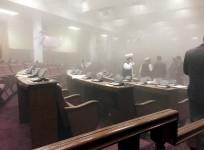Afghan Parliament attack
