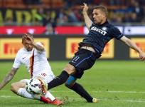 AS Roma Holebas Lukas Podolski Inter Milan