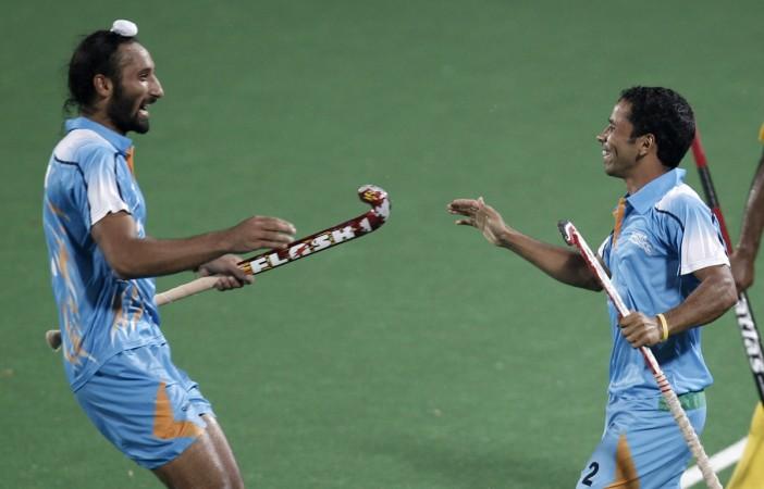 Sardar Singh scored a goal for India Sardar Singh