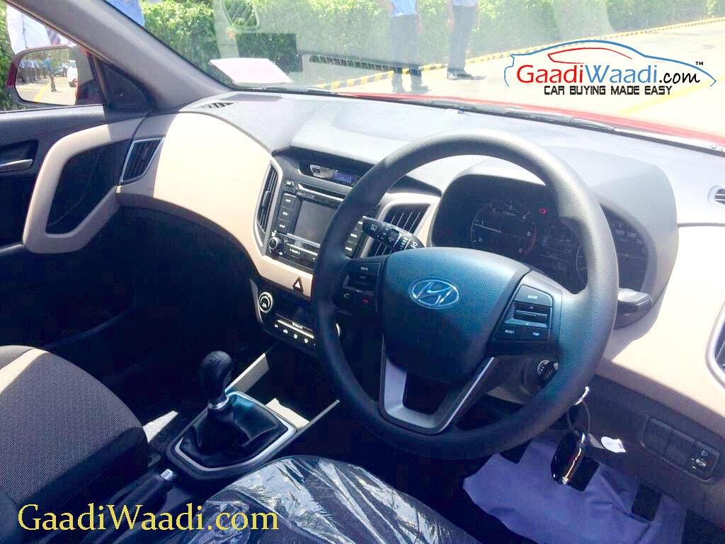 Hyundai Creta Compact SUV interior