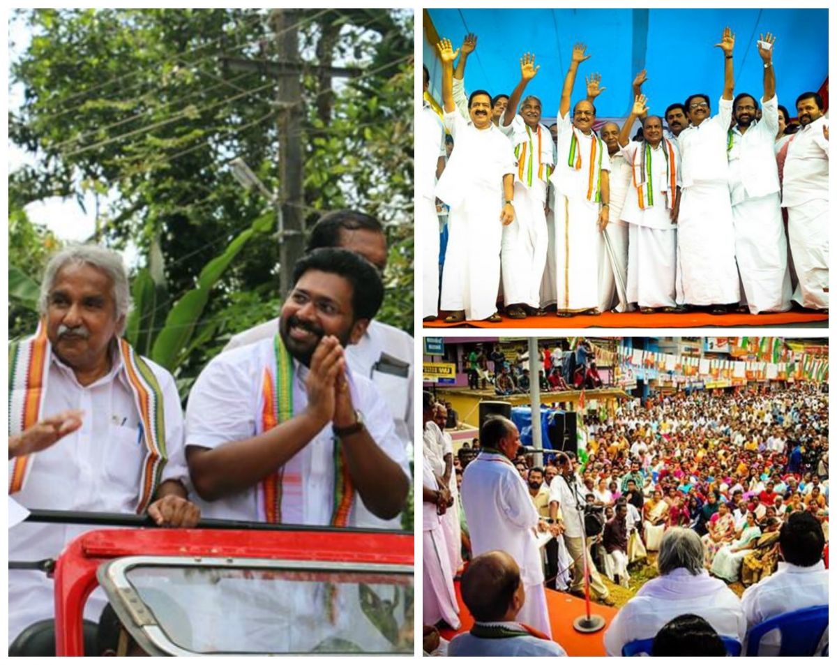Election campaign by UDF party in Aruvikkara