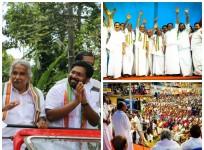 Election campaign by UDF party in Aruvikkara