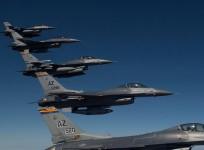 An F-16 belonging to the 162nd Wing Arizona Air National Guard has crashed in Douglas. File photo of F-16 planes belonging to 162nd Wing Arizona Air National Guard during an air show