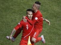 Paolo Guerrero Christian Cueva Peru Bolivia Copa America 2015