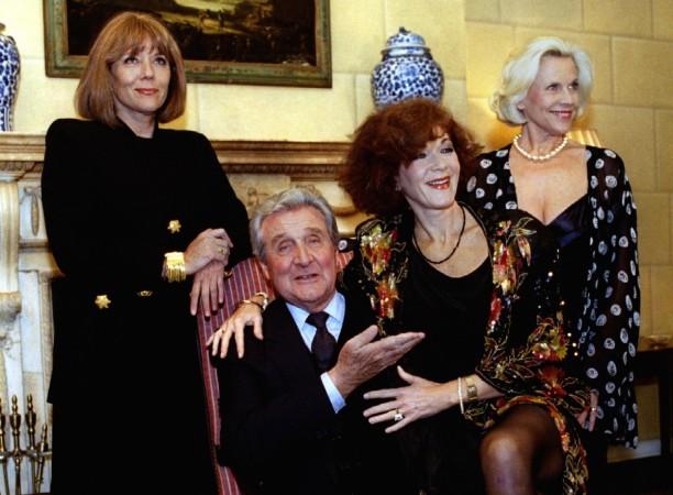 Patrick Macnee with 'The Avengers' co-stars