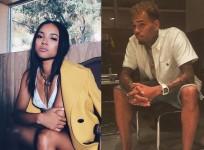 Karrueche Tran and Chris Brown