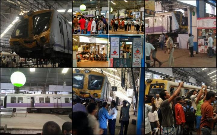 Local train crashes into Chruchgate station platform