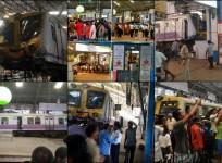 Local train crashes into Chruchgate station platform