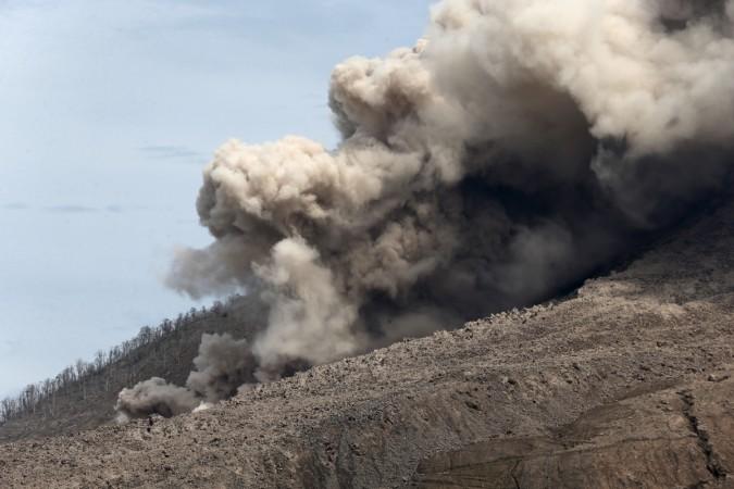 Volcano ash
