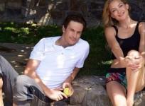 Oliver and Kate Hudson